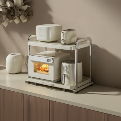 support micro onde coulissant 62cm longeur riz Mova