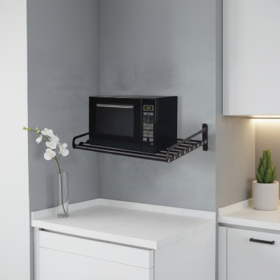 support pour micro onde en metal haute resistance SolidWave