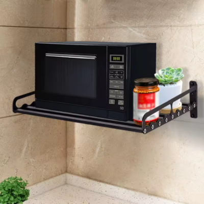 support pour micro onde rangement cuisine pratique SolidWave