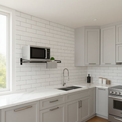 support pour micro onde rangement four et cuiseur SolidWave