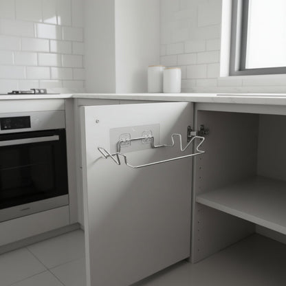 Support sac poubelle gain espace cuisine pratique HookBin