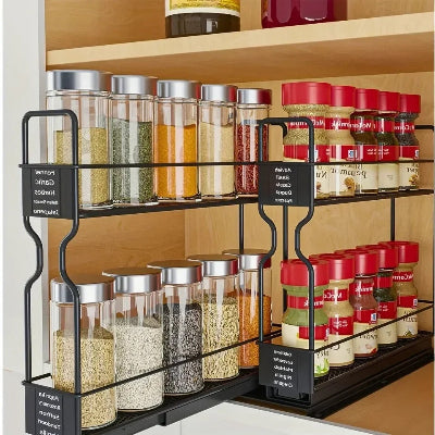 tiroir a epice durable pratique etiquettes incluses GlissiSaveur