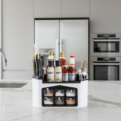 tiroir épices organisation épices cuisine multifonction pour 6 epices EpiceScope